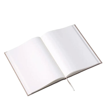 Carnet A4 Sable - Couverture rigide/Pages blanches