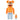 400% + 100% Bearbrick Oscar the Grouch (The Original Orange Fur Ver.)