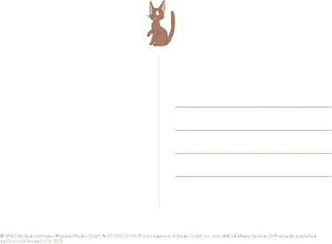 Kiki's Delivery Service : 30 Postcards - Studio Ghibli